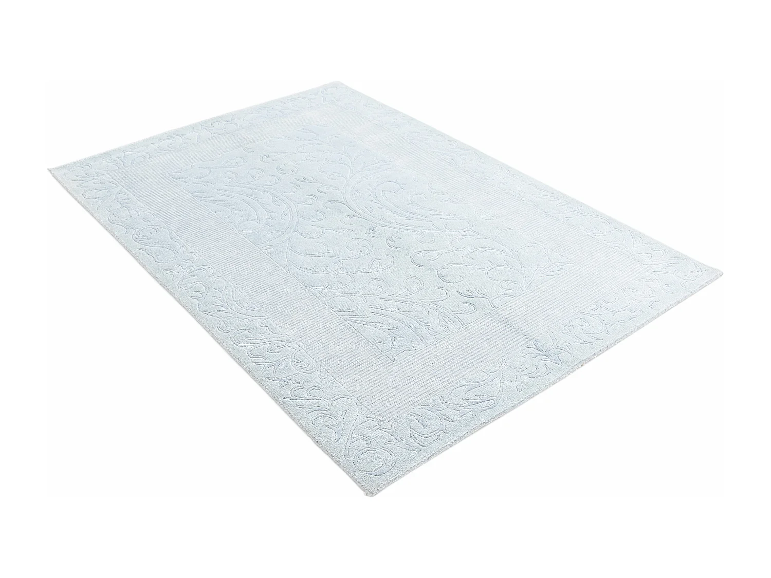 Wollteppich 130x191 Blau Darya