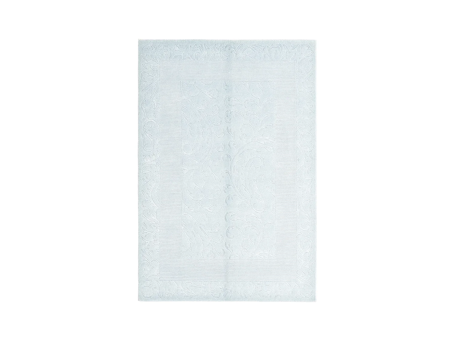 Tapis de laine 130x191 Bleu Darya