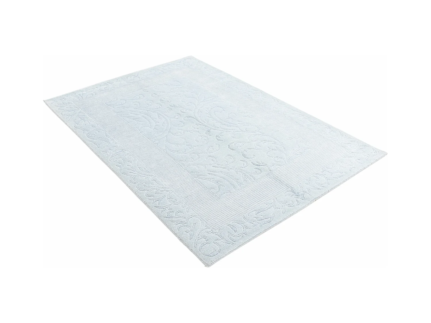 Tapis de laine 130x191 Bleu Darya