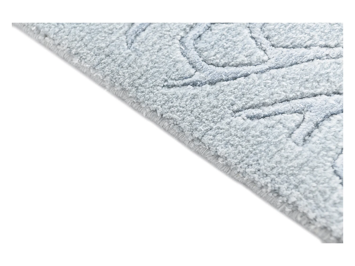Tapis de laine 130x191 Bleu Darya