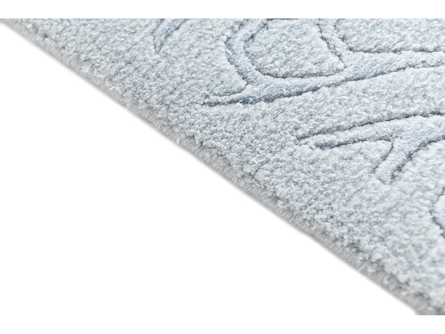 Tapis de laine 130x191 Bleu Darya