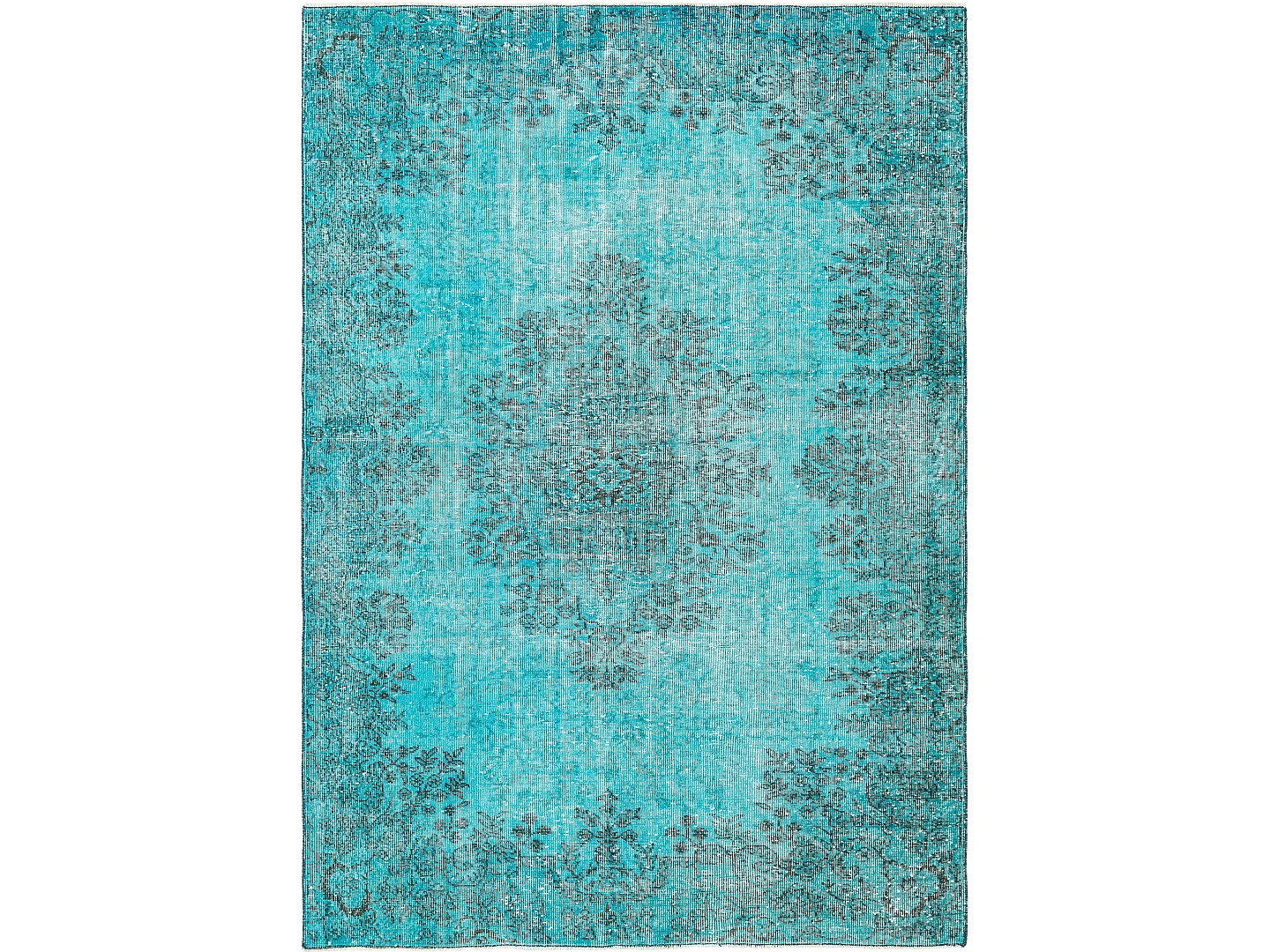 Tapis de laine 180x259 Bleu Ultra Vintage