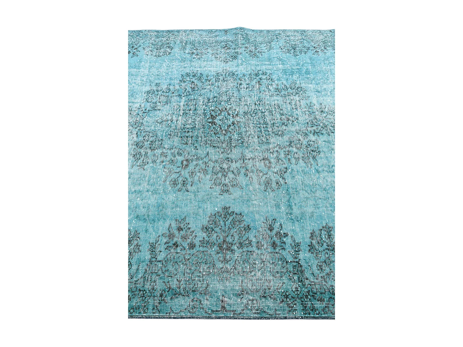 Tappeto in lana 180x259 Blu Ultra Vintage