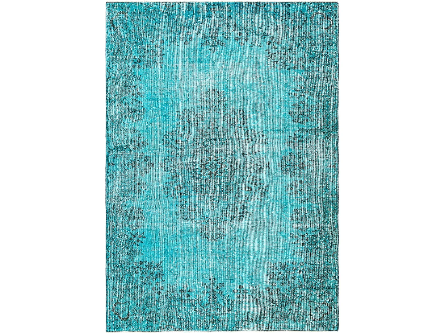 Tappeto in lana 180x259 Blu Ultra Vintage