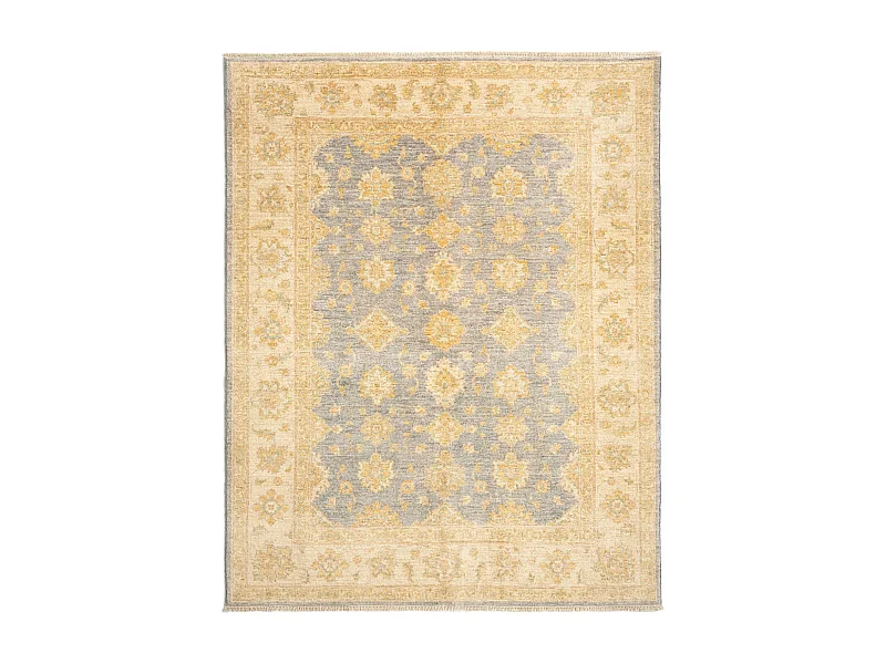 Wollteppich 151x194 Beige Kaizar
