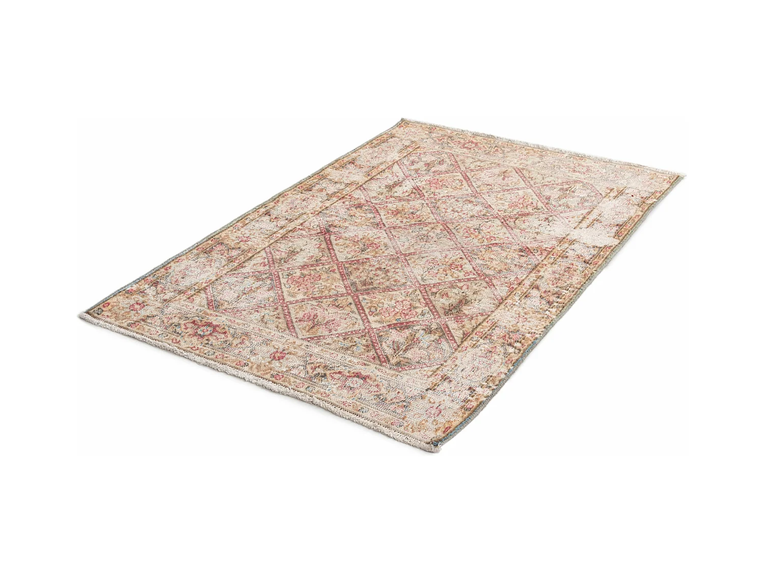 Tappeto in lana 95x145 beige Vintage Royal