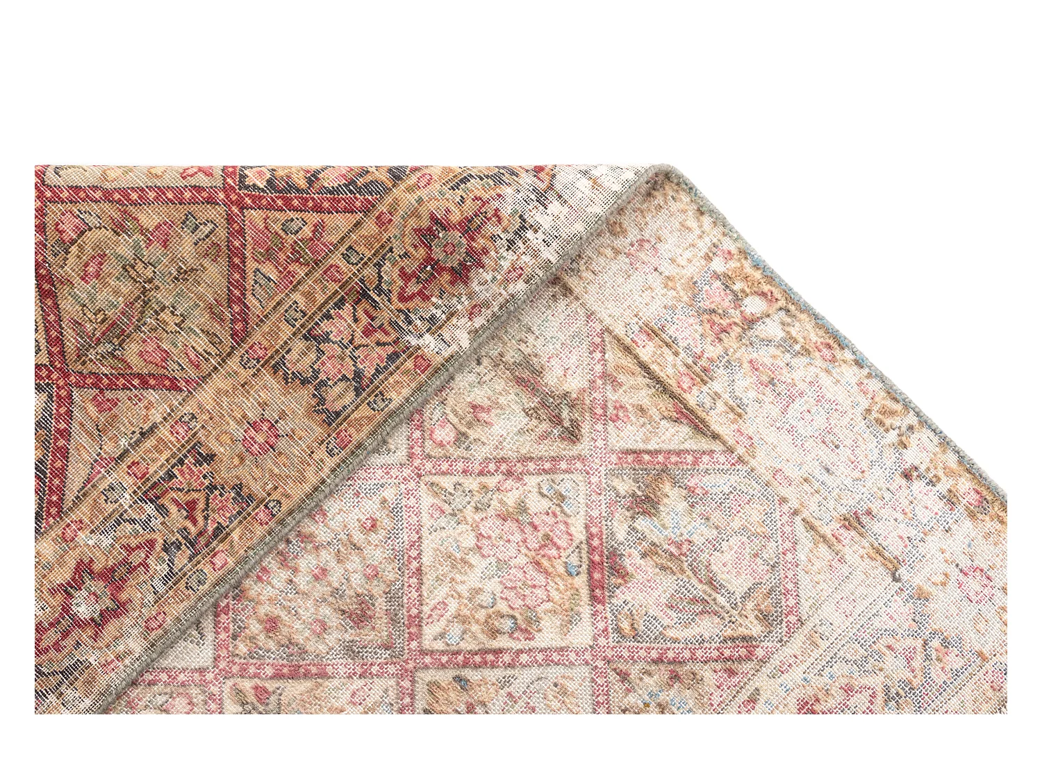 Tappeto in lana 95x145 beige Vintage Royal
