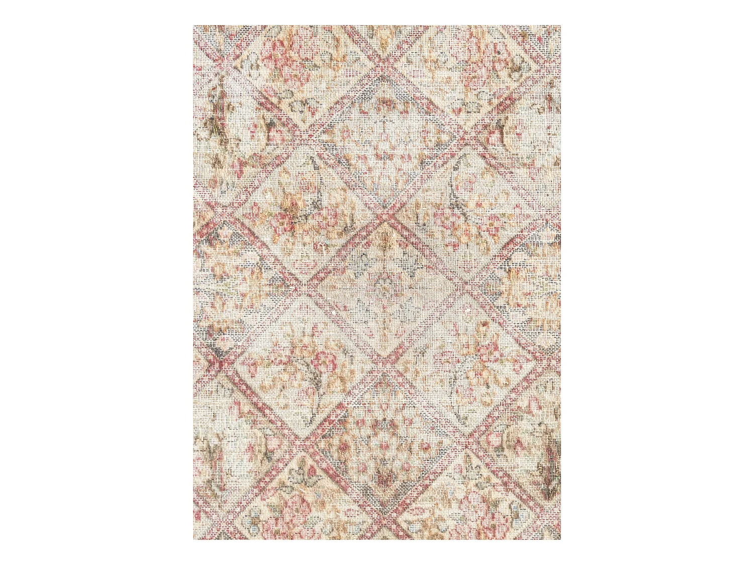 Tappeto in lana 95x145 beige Vintage Royal