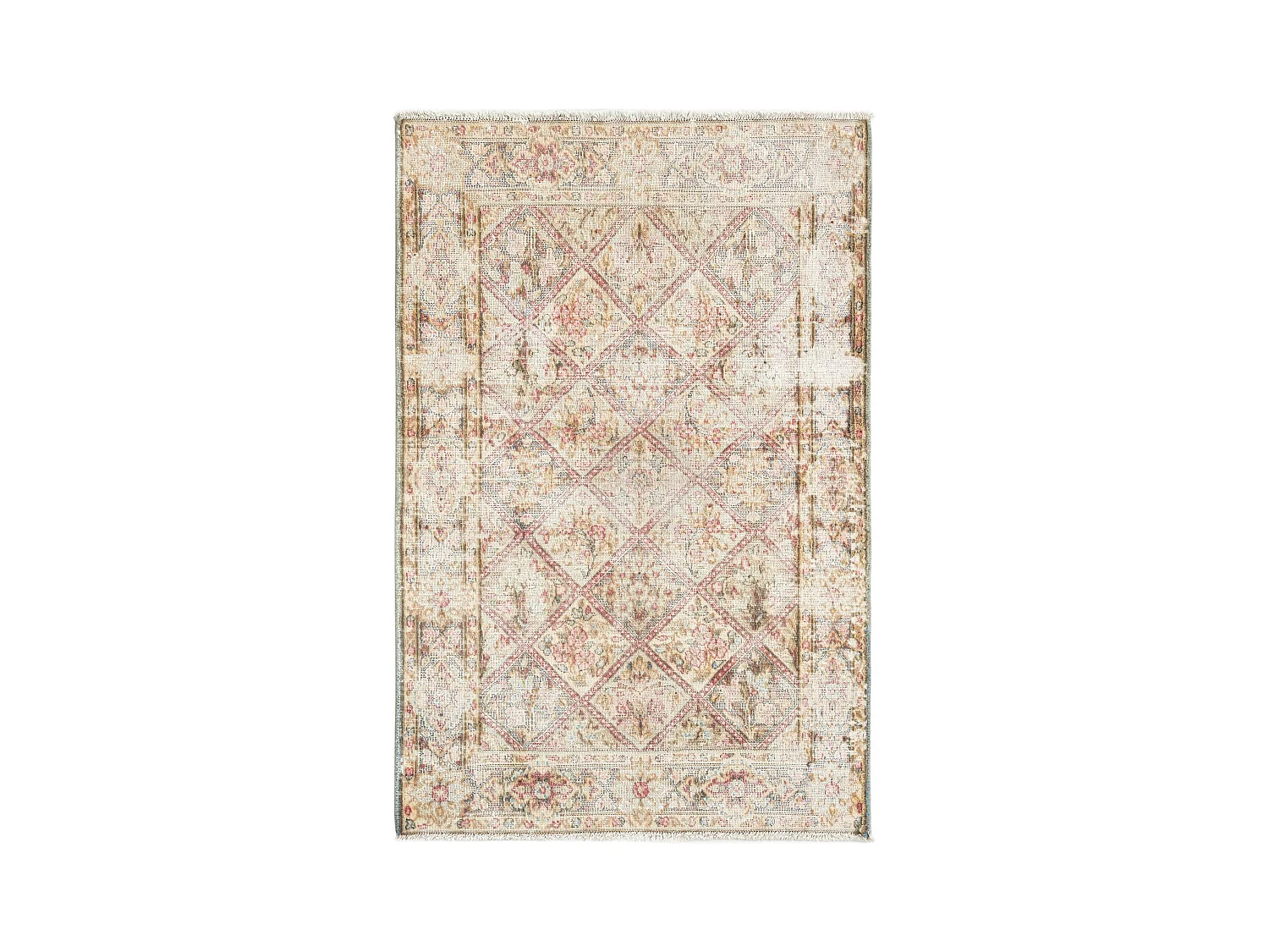 Tapis de laine 95x145 beige Vintage Royal