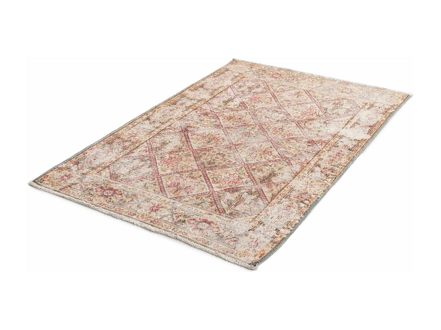 Tapis de laine 95x145 beige Vintage Royal