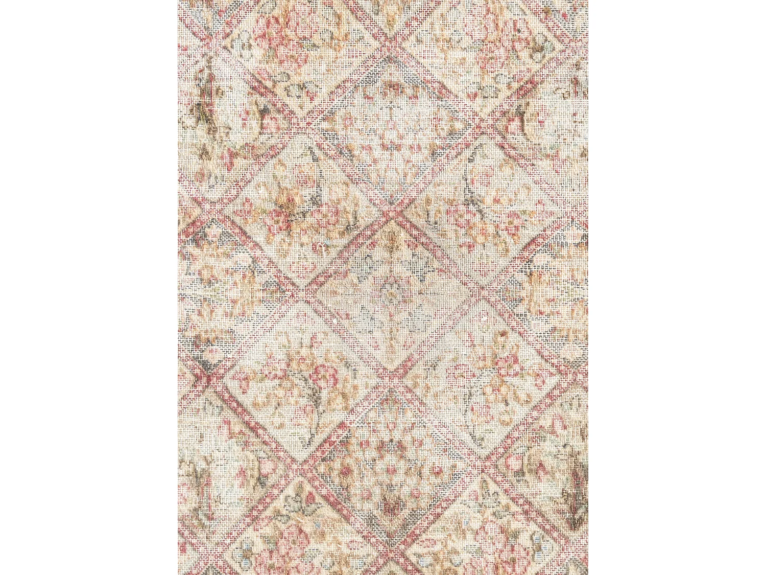 Tapis de laine 95x145 beige Vintage Royal
