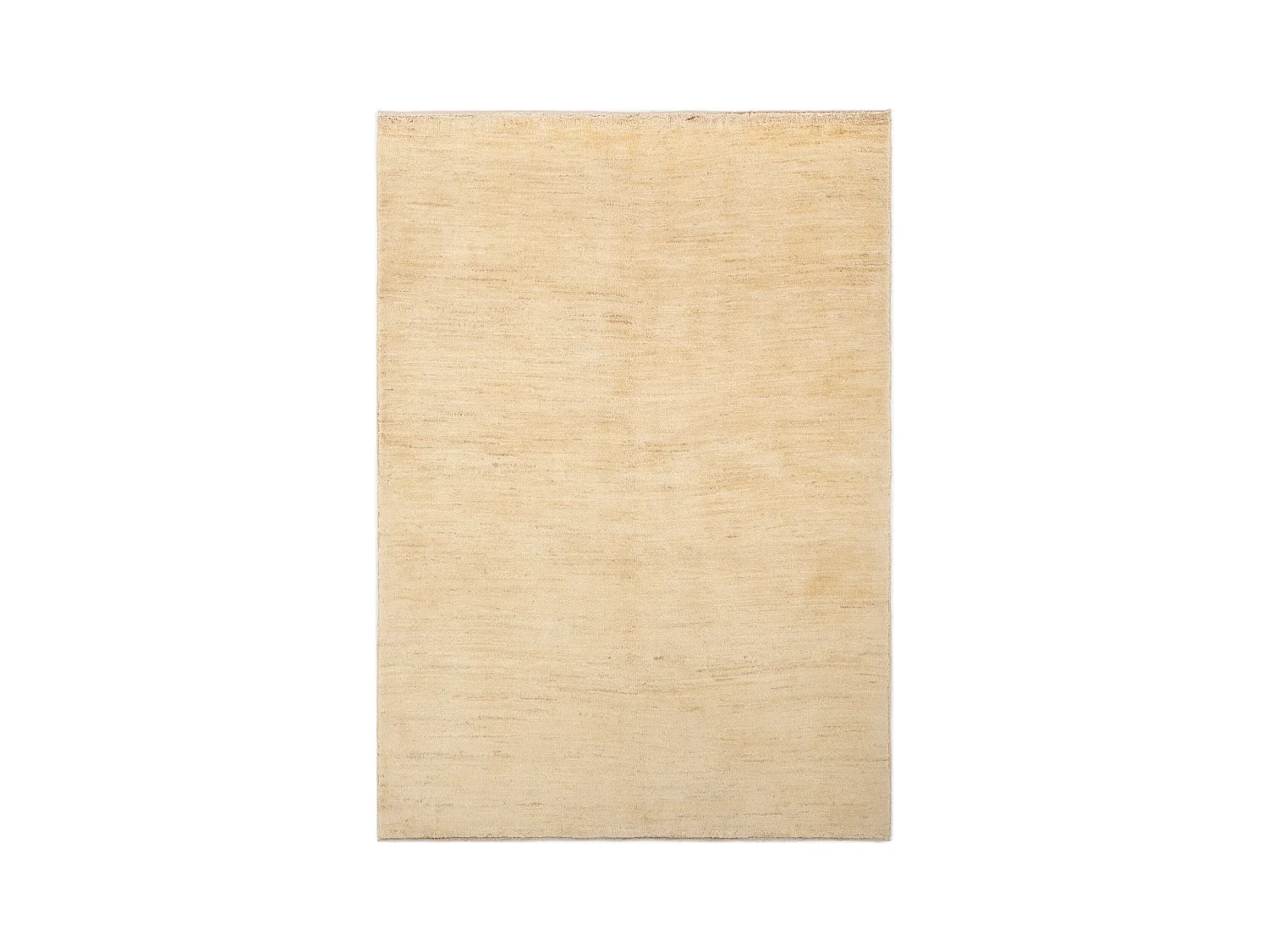 Wollteppich 143x203 Beige Gabbeh Shouli