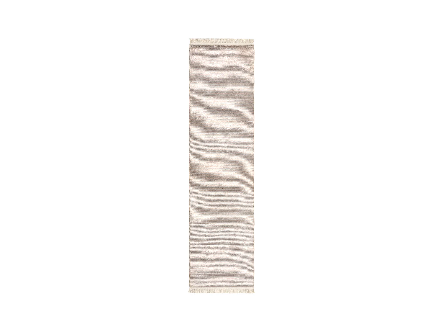 Tapis de couloir en laine 79x297 brun Darya