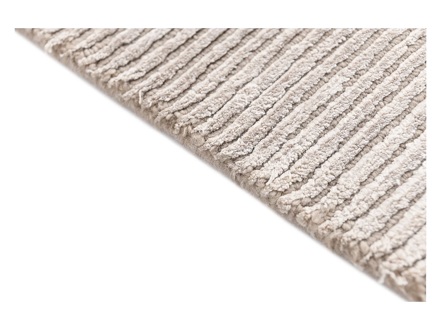 Tappeto per corridoio in lana 79x297 marrone Darya