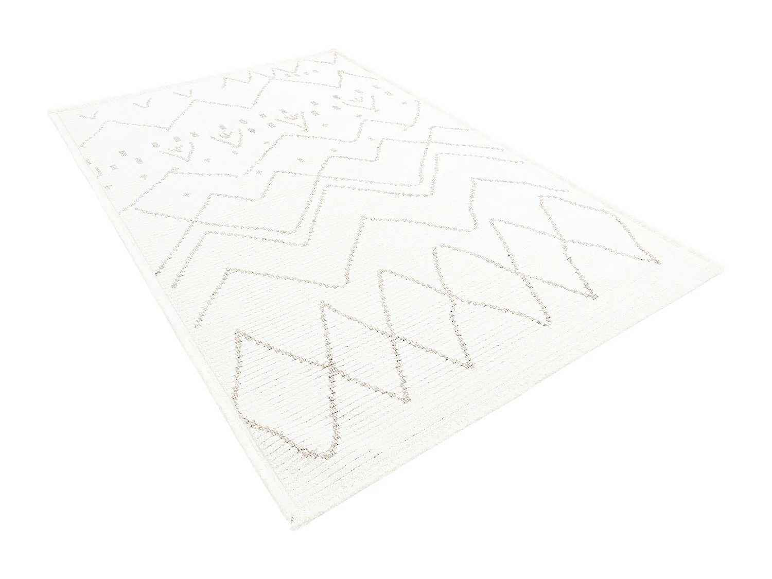 Tapijt 185x125 Wit St. Gallen Folklore