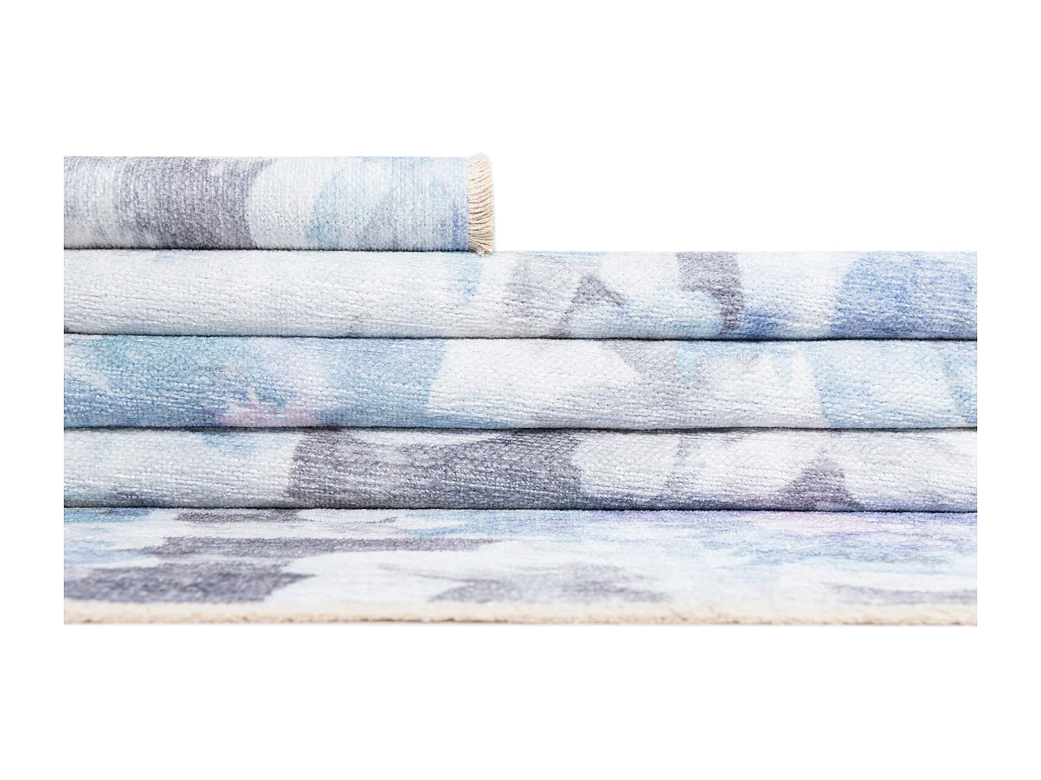 Tapijt 185x65 Grijs Kriens Blossom