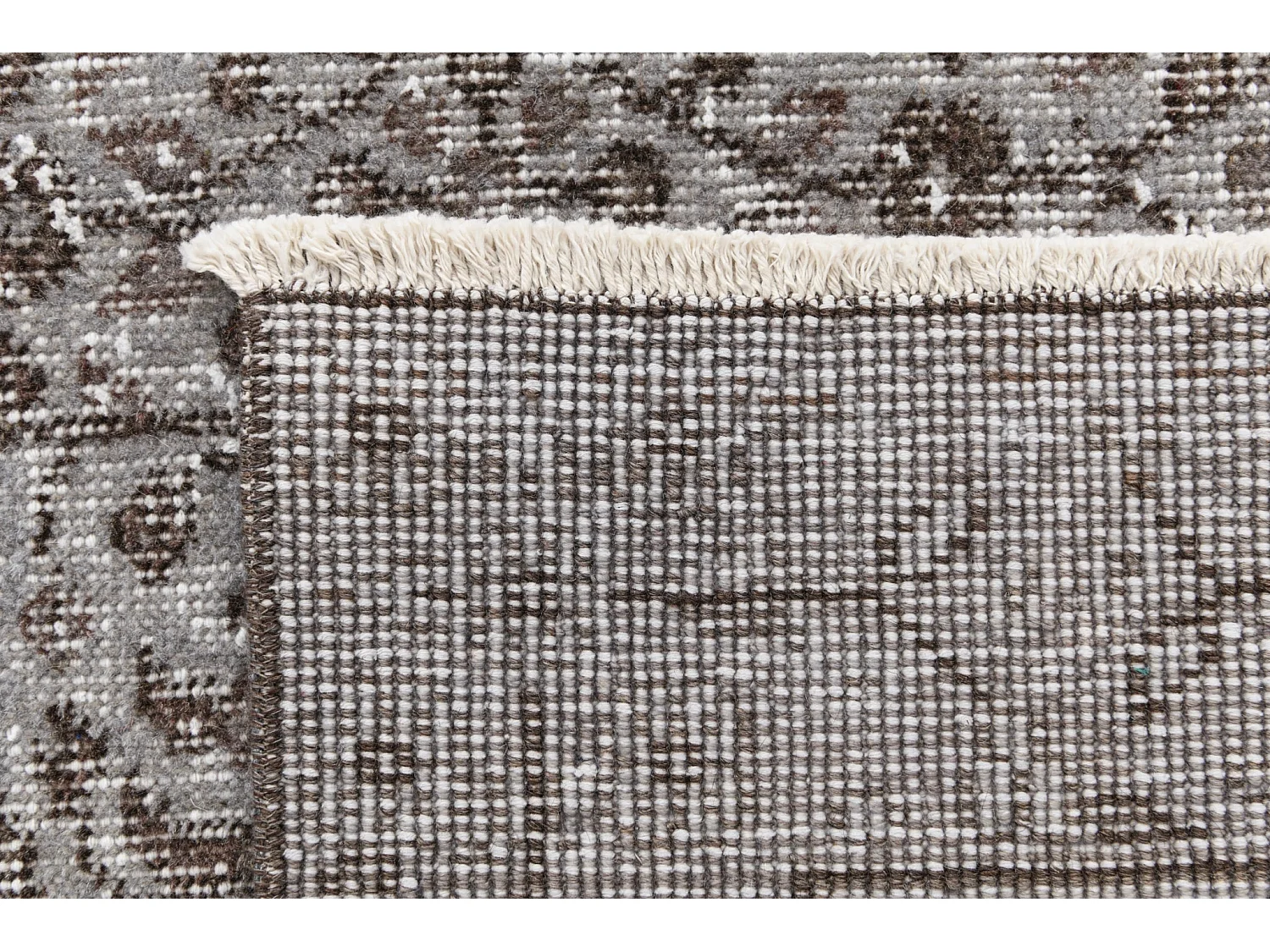 Tapis de laine 185x282 gris Ultra Vintage