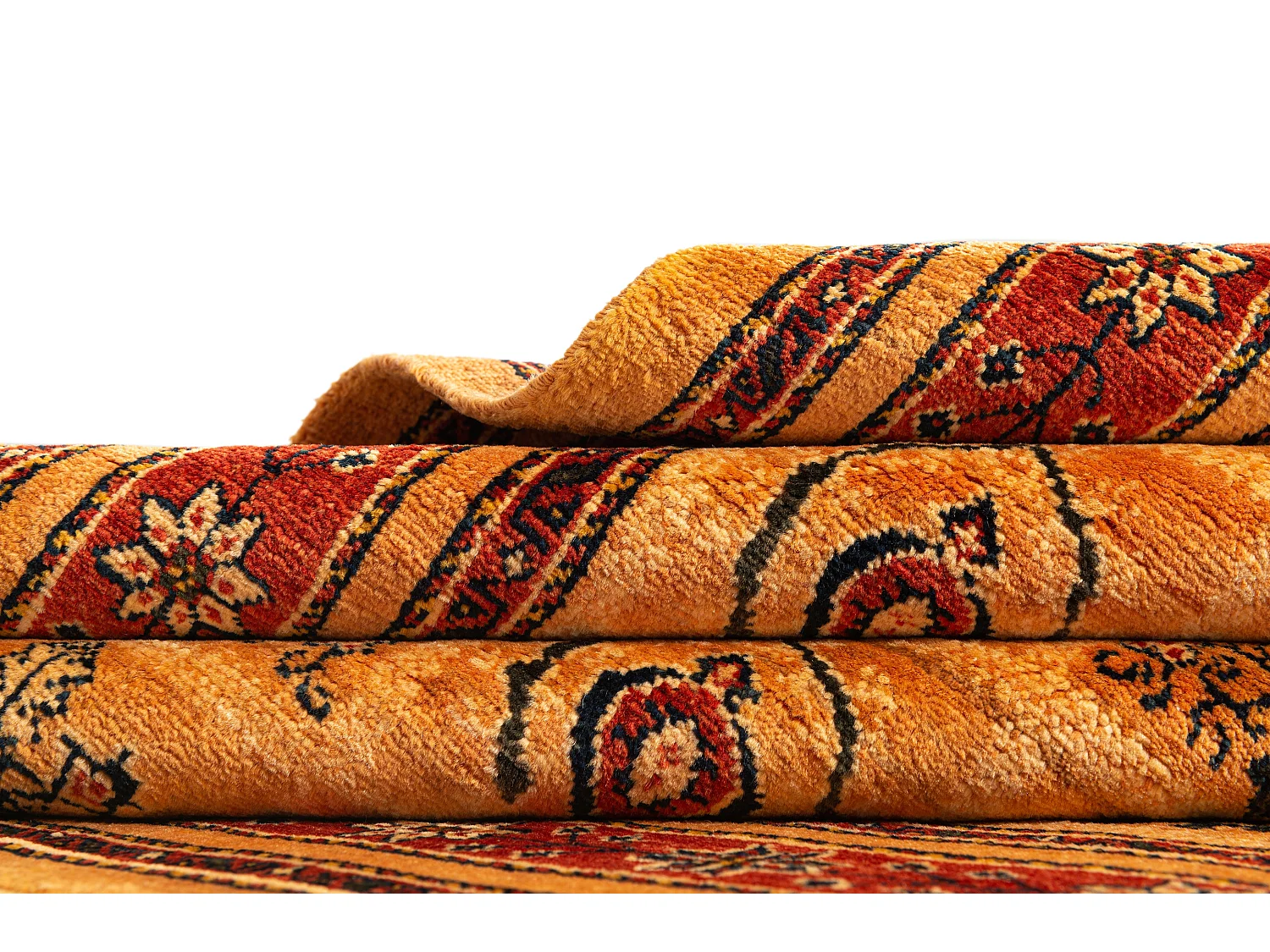 Woltapijt 171x110 Oranje Kashkuli