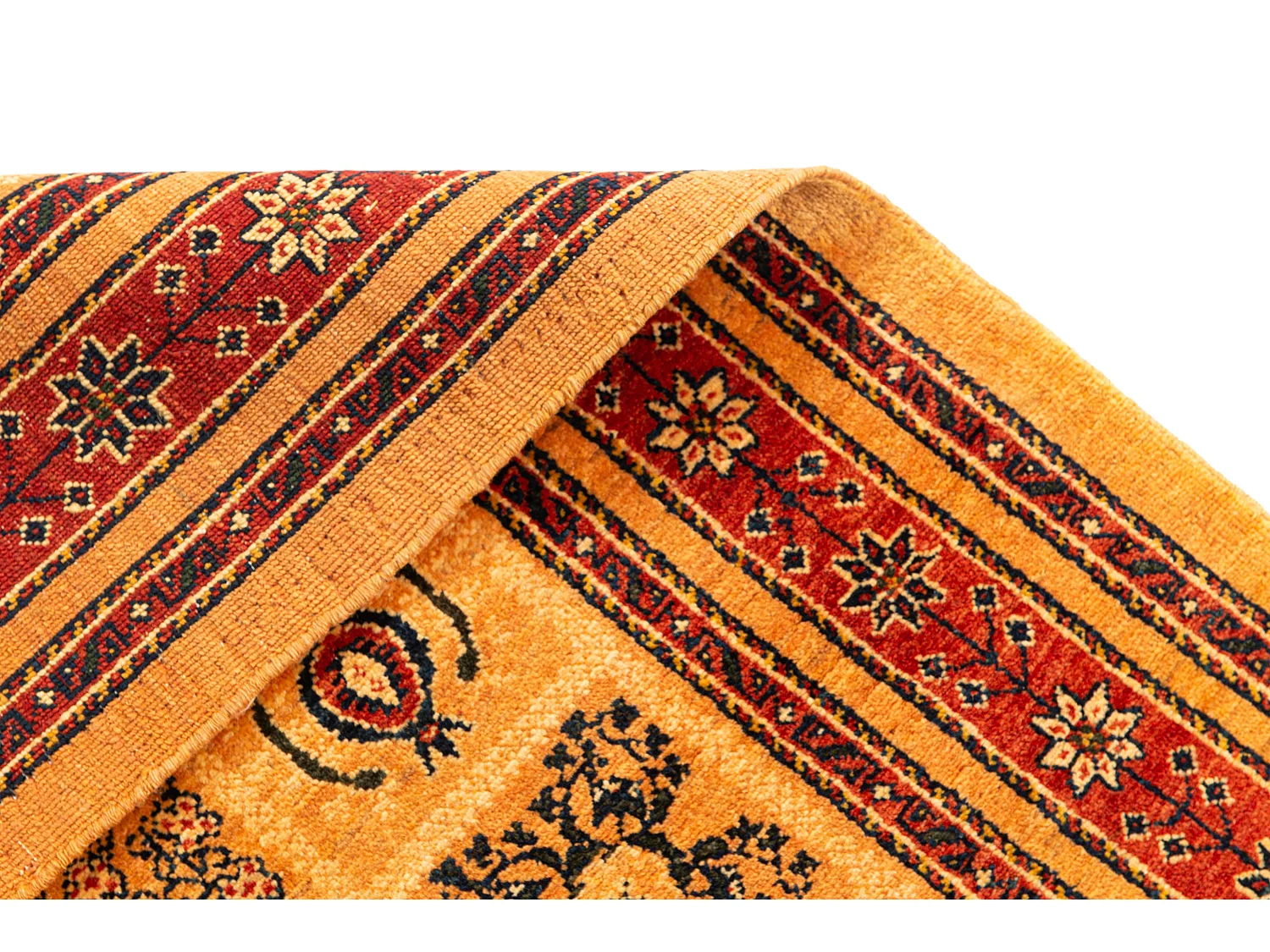 Woltapijt 171x110 Oranje Kashkuli