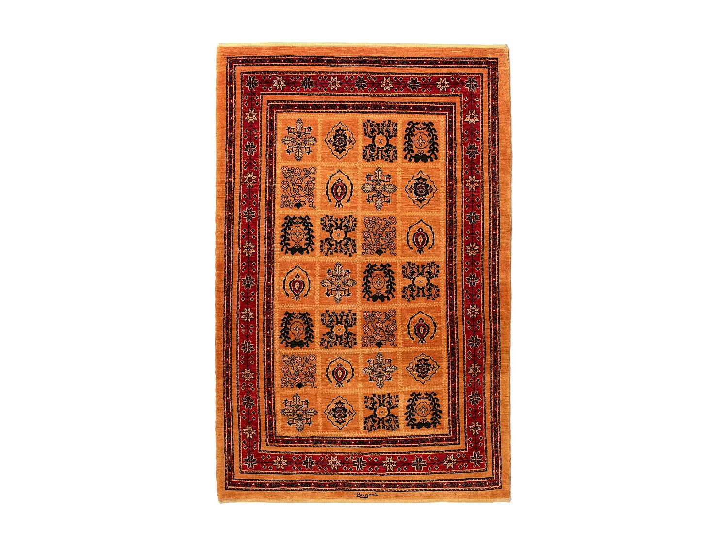 Woltapijt 171x110 Oranje Kashkuli