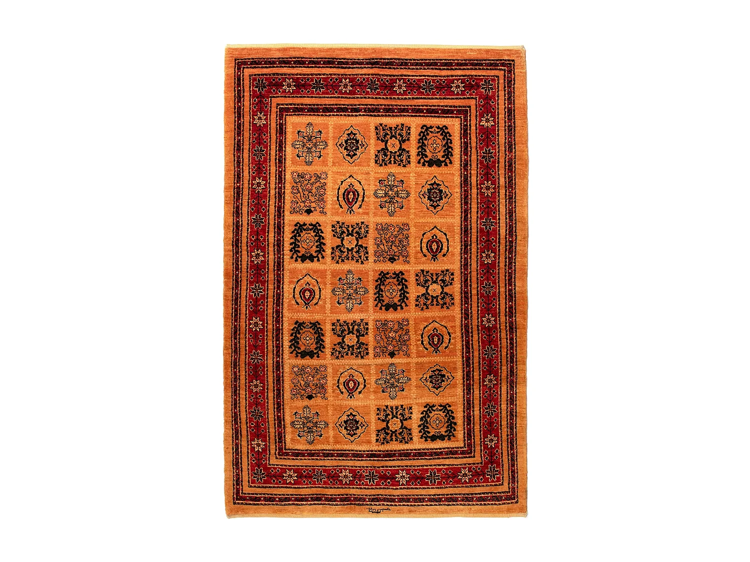 Woltapijt 171x110 Oranje Kashkuli