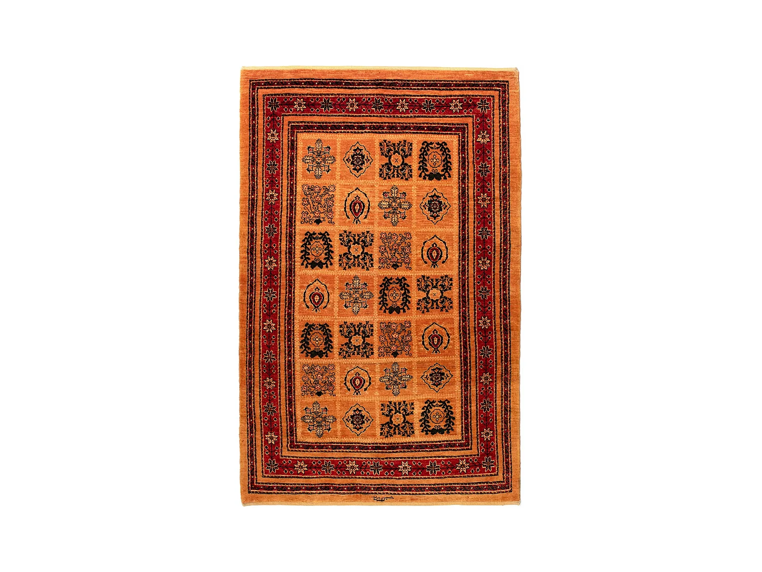 Woltapijt 171x110 Oranje Kashkuli