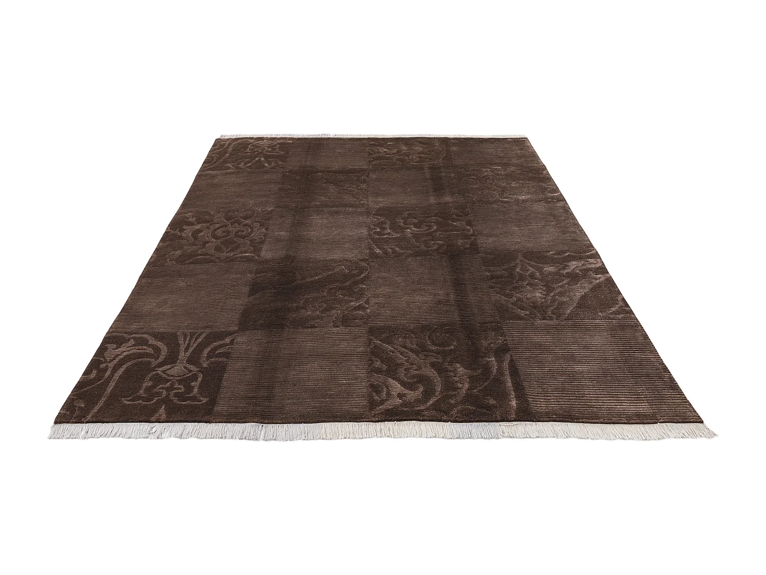 Tappeto in lana 165x244 marrone Darya