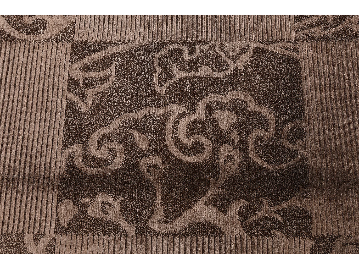 Tappeto in lana 165x244 marrone Darya