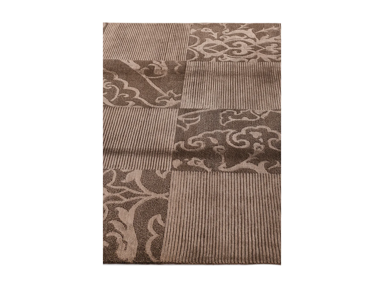 Tappeto in lana 165x244 marrone Darya