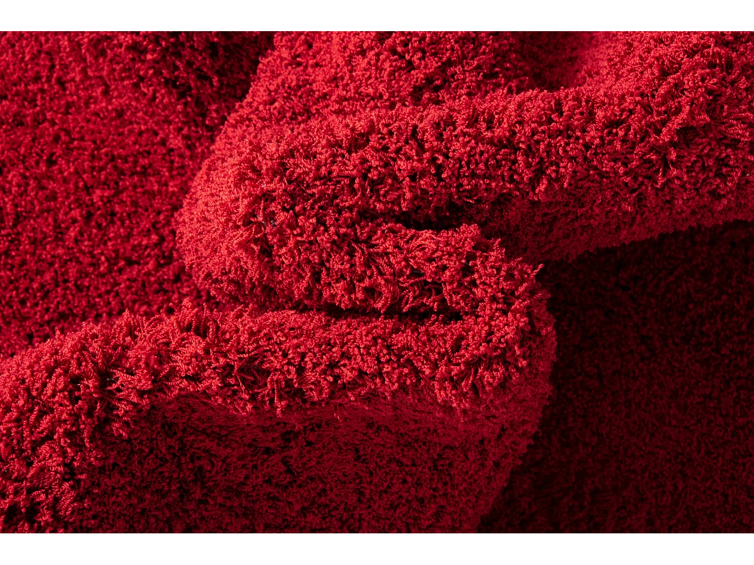 Hochflorteppich 240x305 Rot Luzern