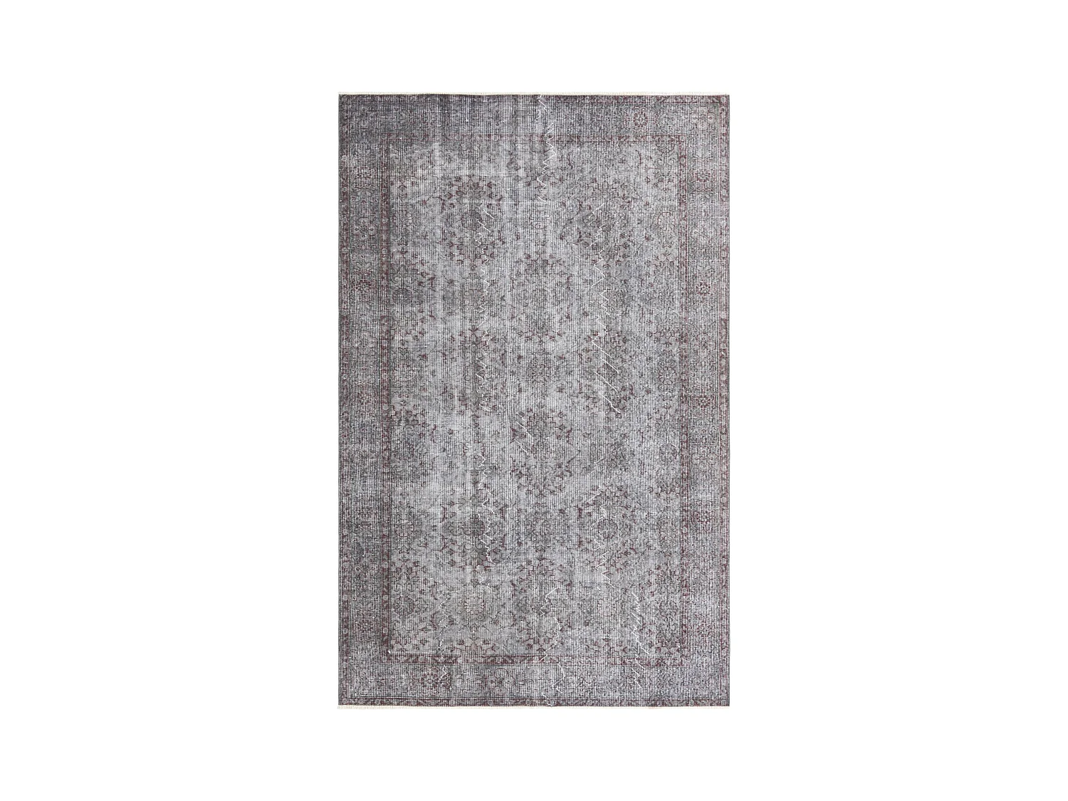 Tapis de laine 180x279 gris Ultra Vintage