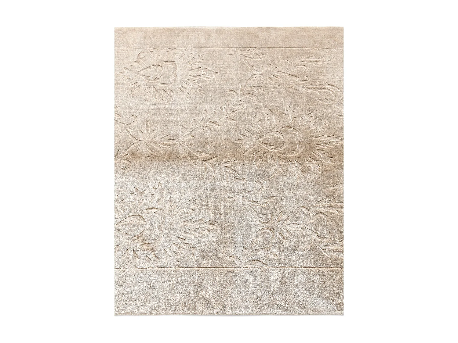 Tapis de laine 119x175 brun Darya