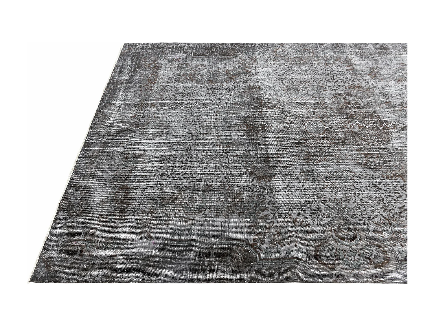 Tapis de laine 191x300 gris Ultra Vintage