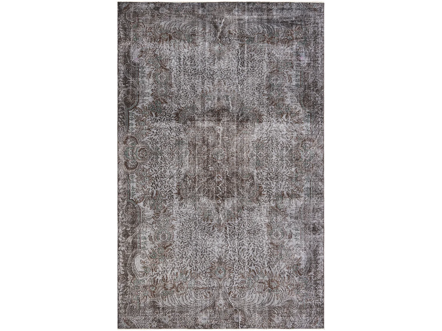 Tapis de laine 191x300 gris Ultra Vintage