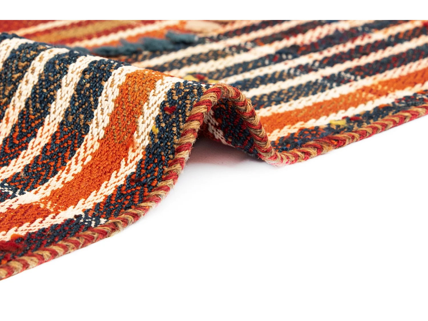 Tappeto in lana 140x185 arancia Jajim