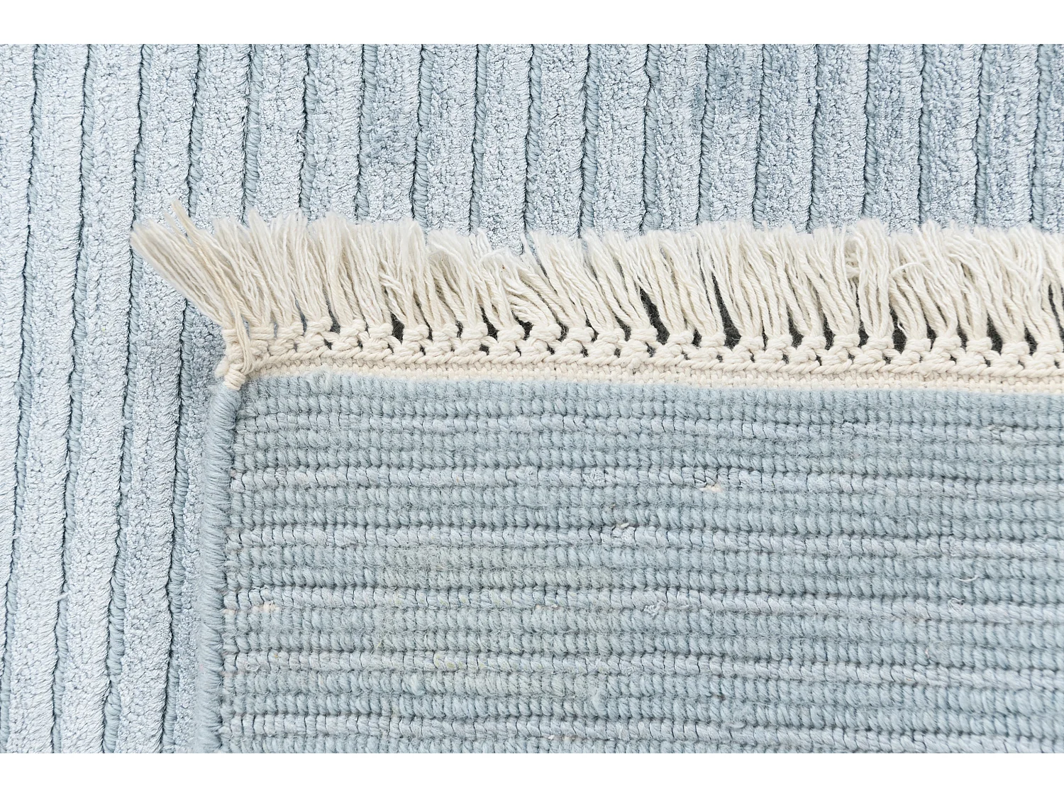 Loper-Woltapijt 201x79 Blauw Darya