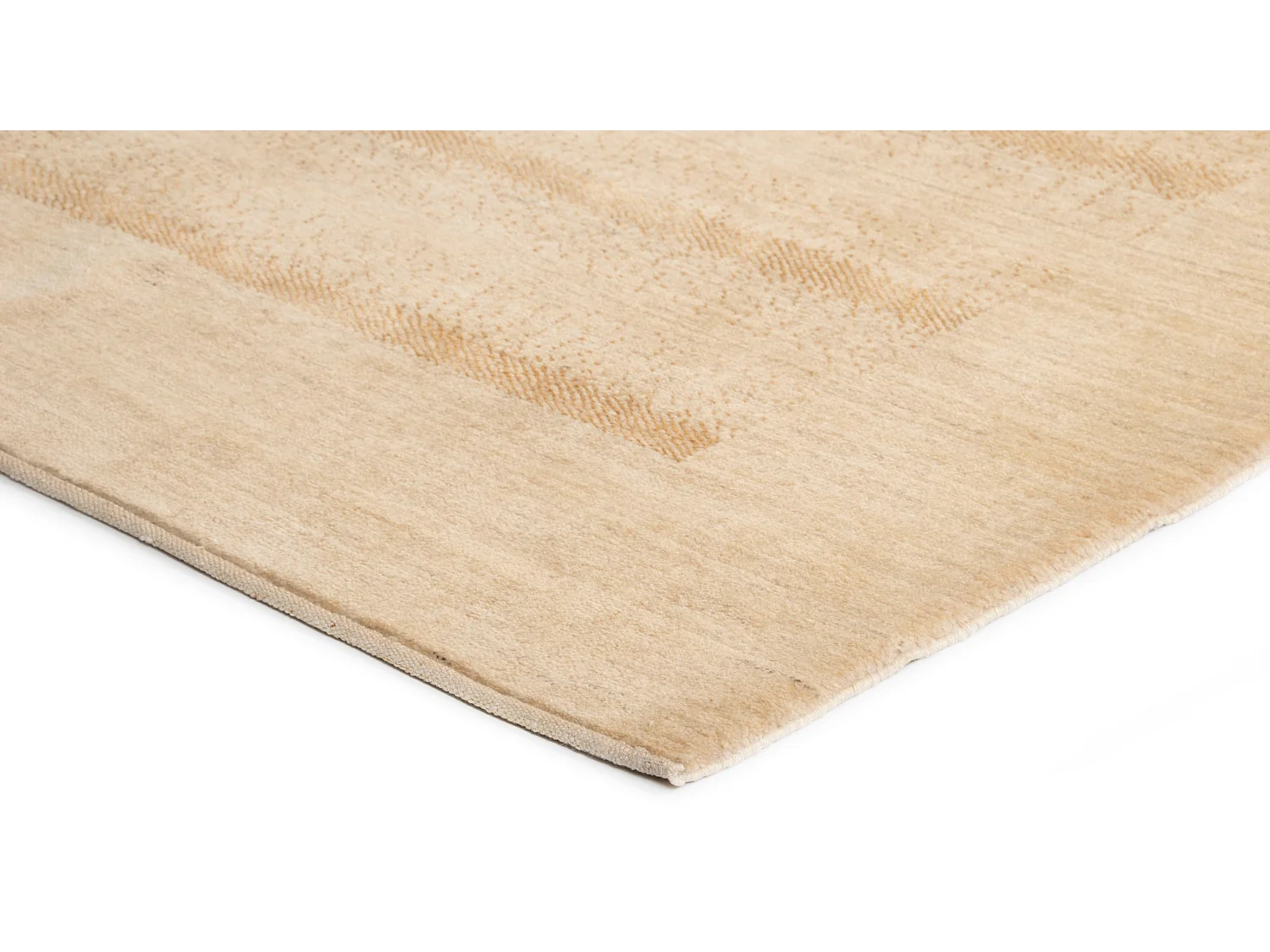Tapis de laine 174x237 beige Juma
