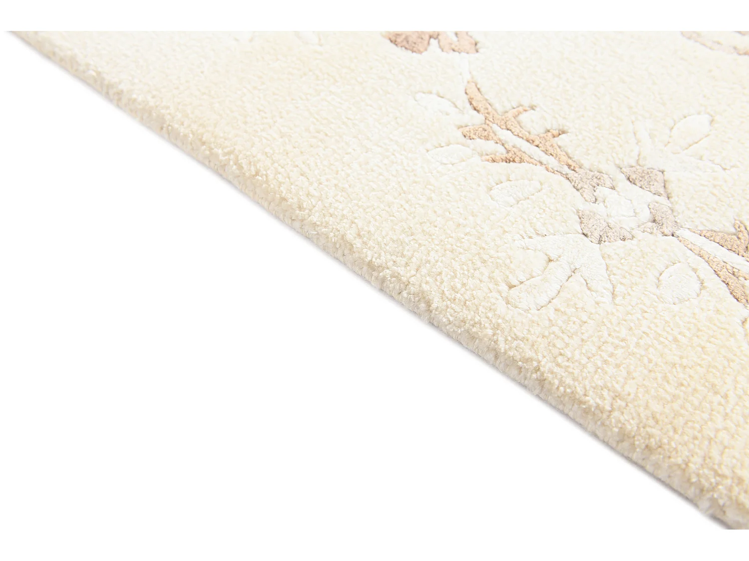 Wollteppich 94x152 Beige Darya