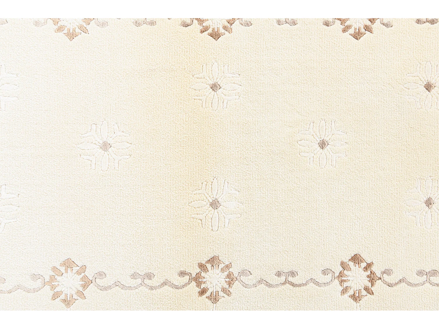 Wollteppich 94x152 Beige Darya