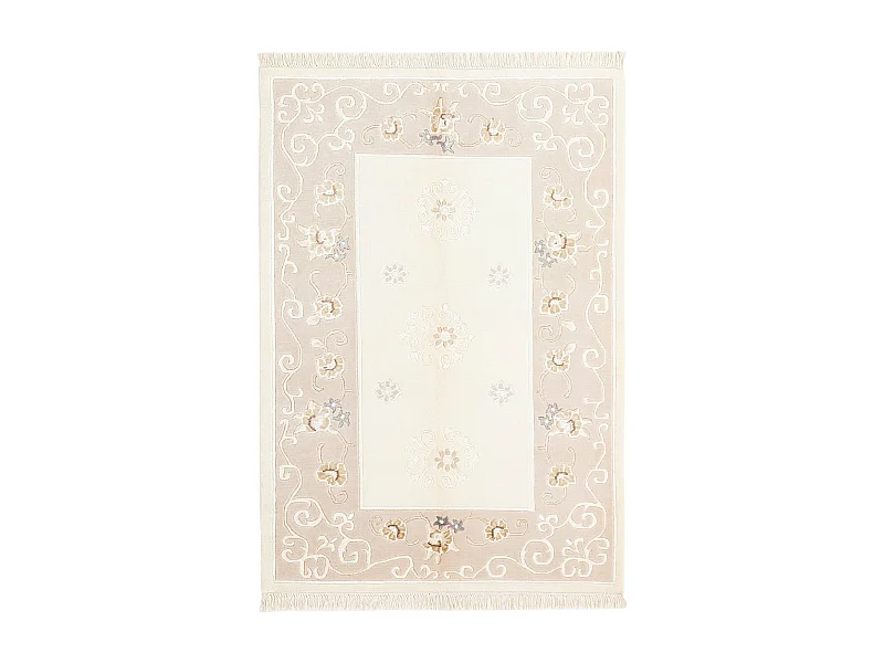 Wollteppich 122x183 Beige Darya
