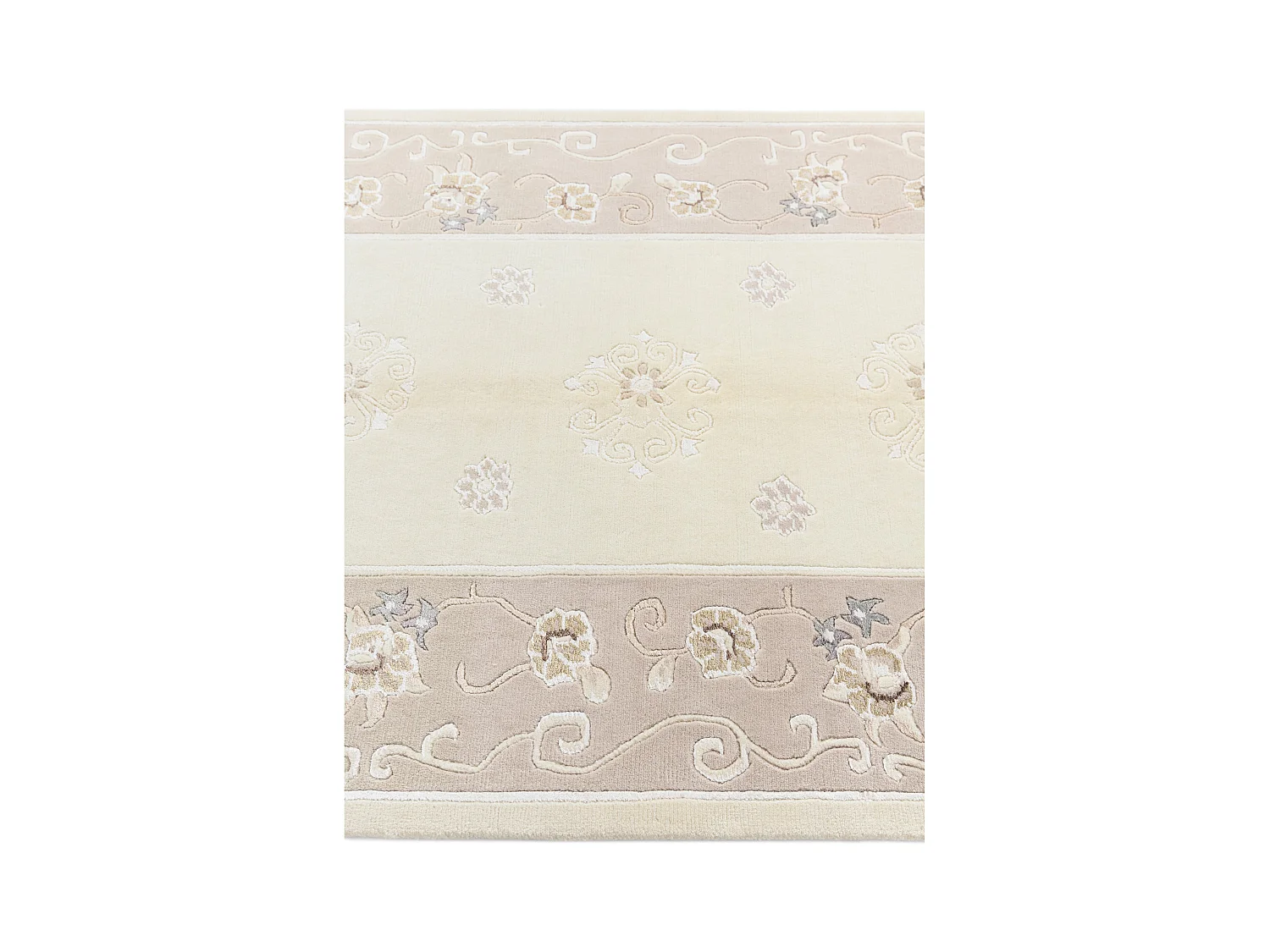 Wollteppich 122x183 Beige Darya