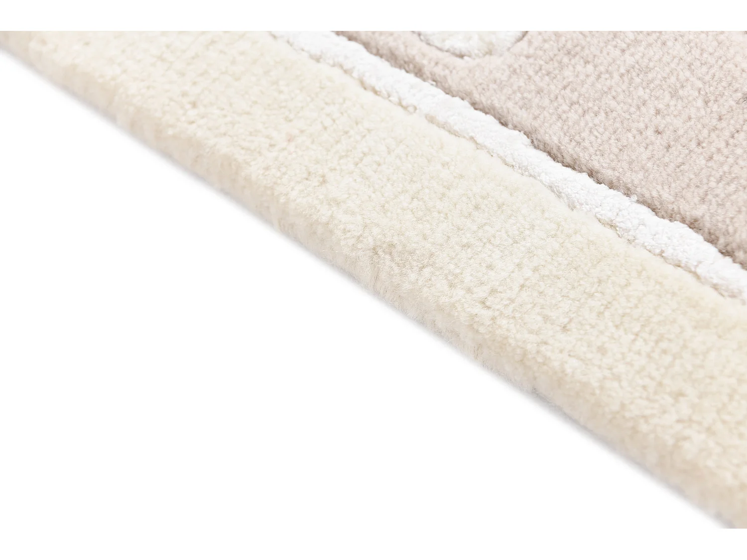 Wollteppich 122x183 Beige Darya