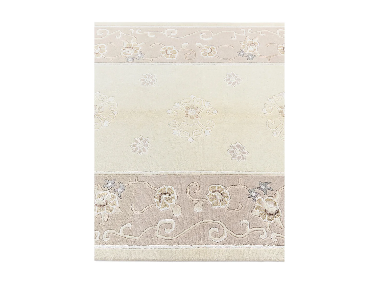 Wollteppich 122x183 Beige Darya