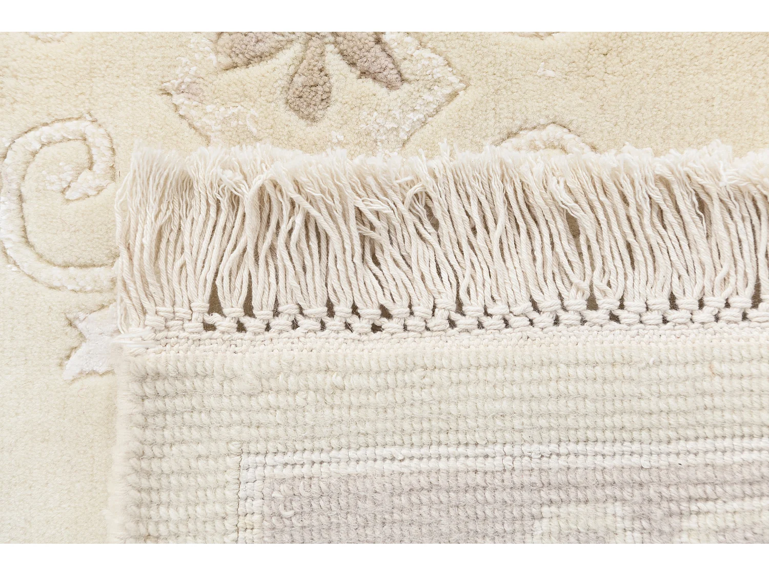 Wollteppich 122x183 Beige Darya