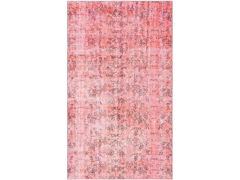 Wollteppich 147x254 Rosa Ultra Vintage