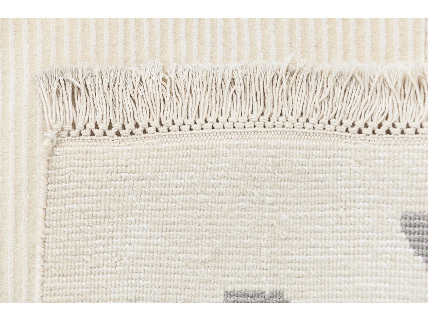 Tapis de laine 119x183 beige Darya