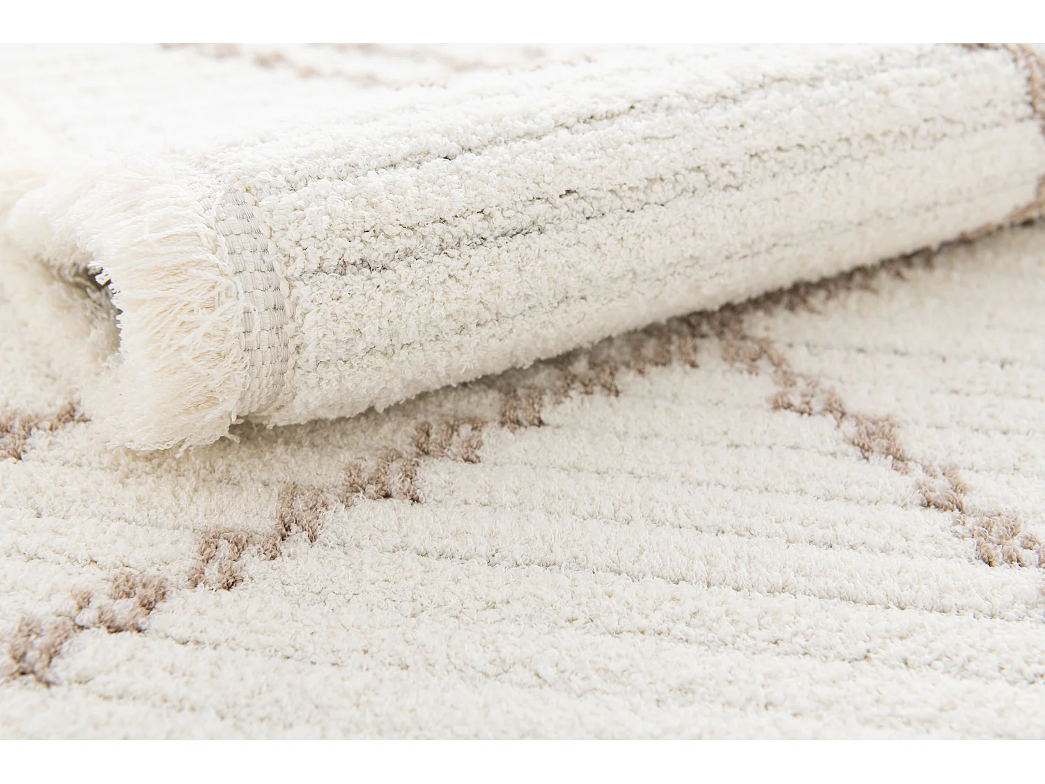 Tapijt 185x125 Wit St. Gallen Folklore