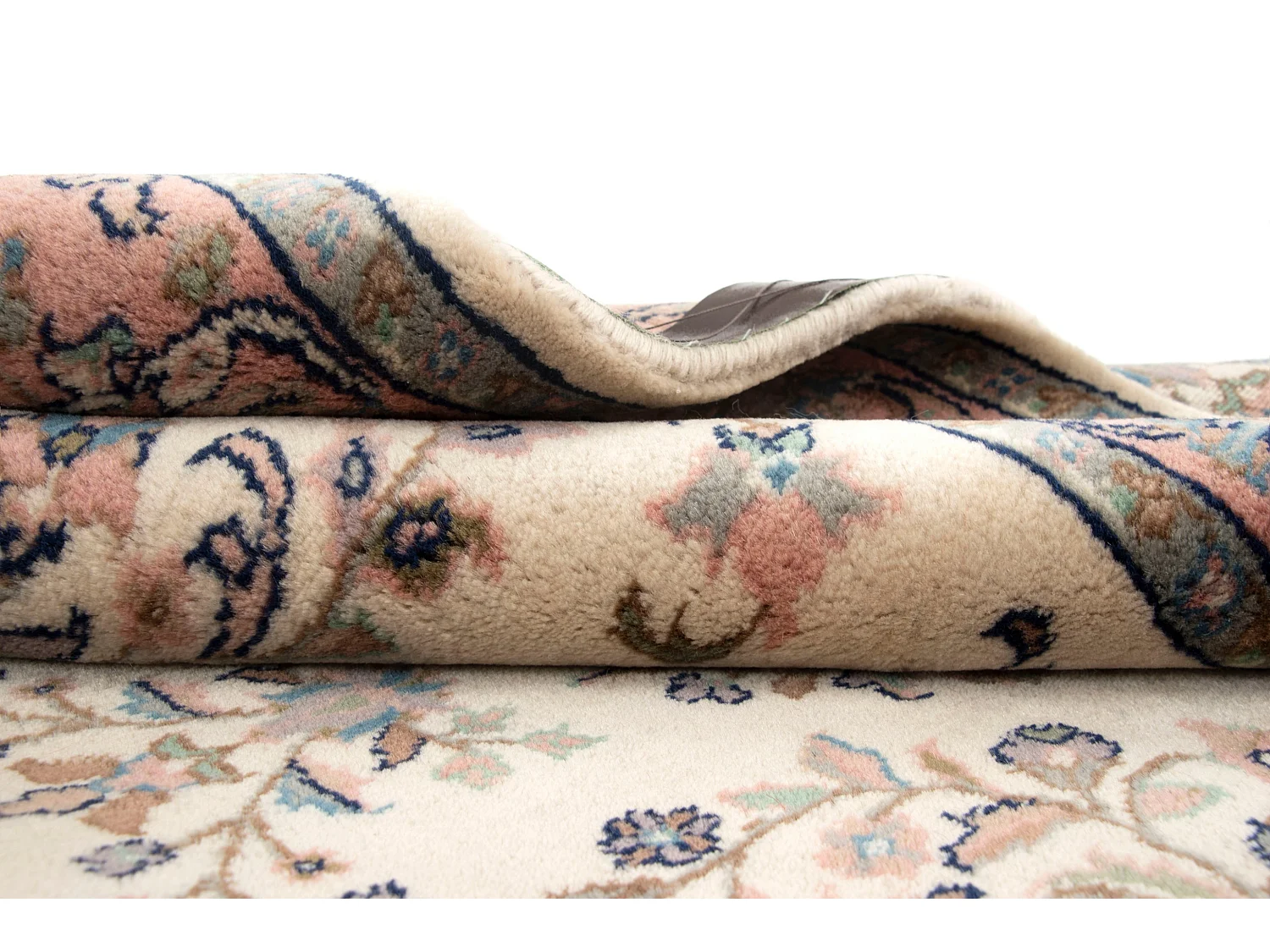 Tapis de laine 91x151 blanc crème Tabriz