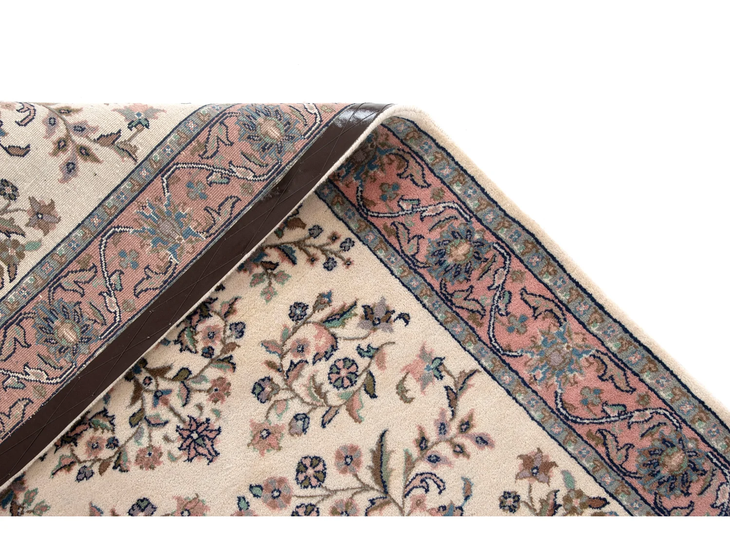 Tapis de laine 91x151 blanc crème Tabriz