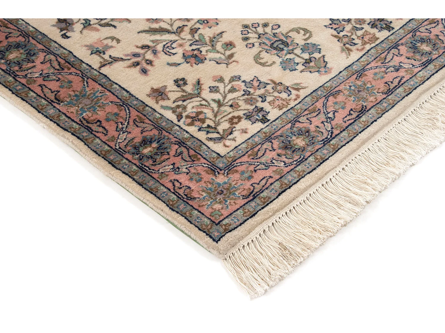 Tapis de laine 91x151 blanc crème Tabriz